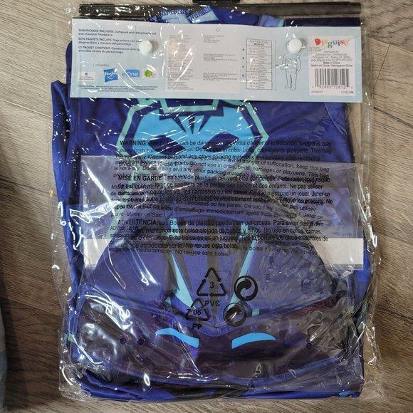 PJ Masks NWT Catboy Classic Halloween Costume Jumpsuit with Headpiece 3-4T - Picture 5 of 7